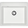 Мойка кухонная GranFest VERTEX GF-V-580 1-чаш 580*500мм иней, мрамор