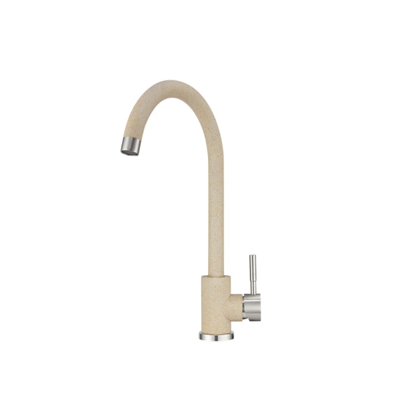 Смеситель Granula Standart ST-4031 бежевый для кухни