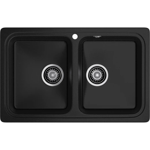 Мойка кухонная GranFest Standart GF-S-780K черный