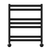 Полотенцесушитель водяной Lemark Bellario П7 LM68607BL 500x600, черный
