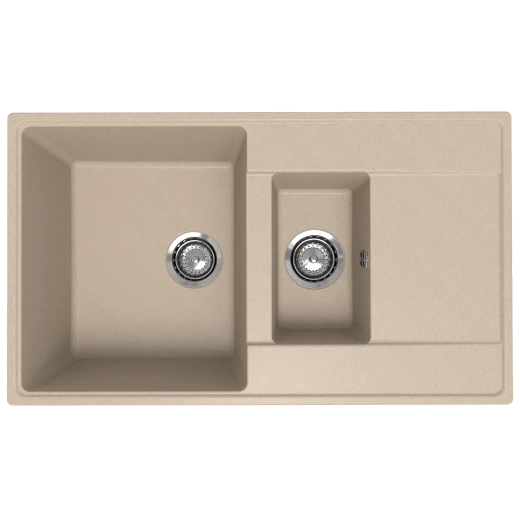 Мойка кухонная ULGRAN Quartz Prima 860 1,5 K-03 десерт