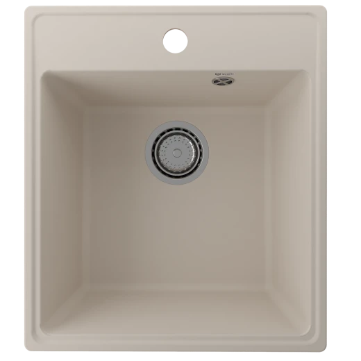 Мойка кухонная ULGRAN Quartz Forte 425-02, лен