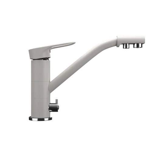 Смеситель для кухни Ulgran U-010-331, белый