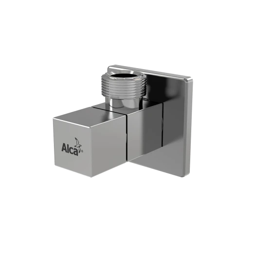 Угловой вентиль с фильтром 1/2" × 1/2", квадратный, арт.ARV004