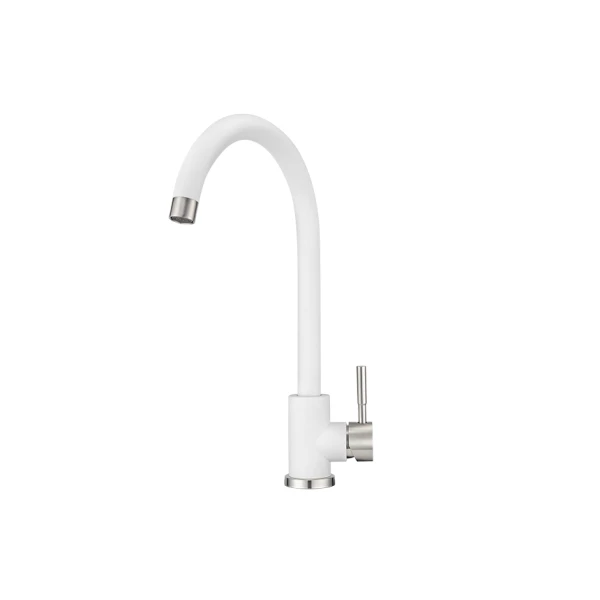 Смеситель для кухни Point PN3101W белый