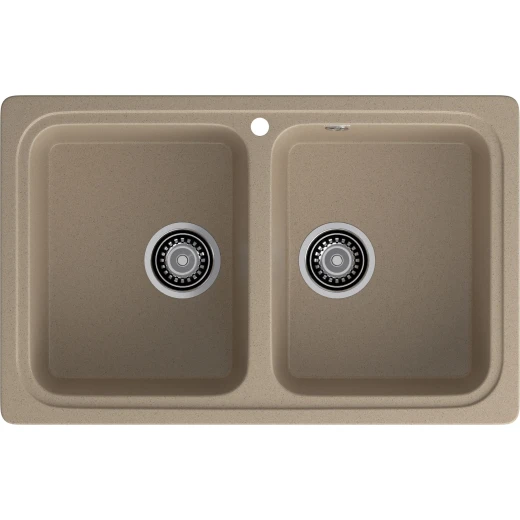 Мойка кухонная GranFest Standart GF-S-780K песочный