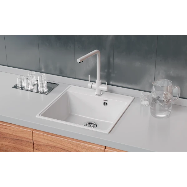 Мойка кухонная ULGRAN Quartz Forte 505-08, космос