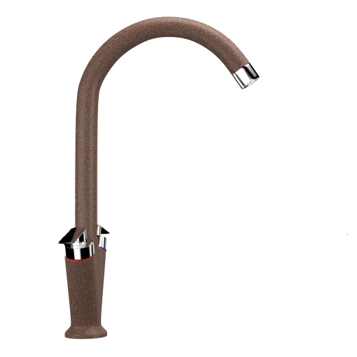 Смеситель для кухни Ulgran U-011-307, терракот