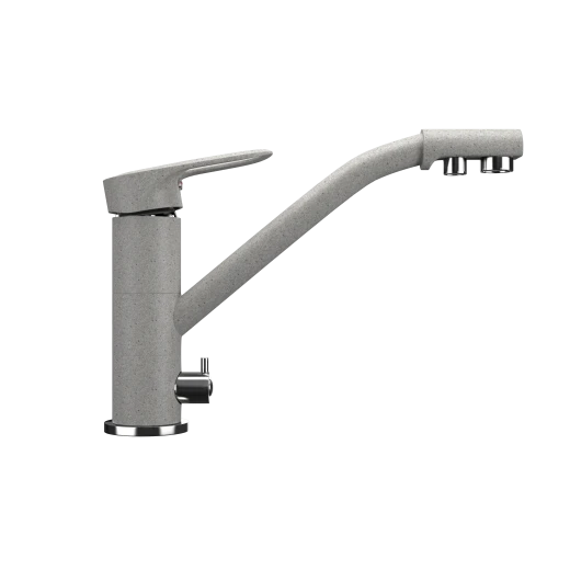 Смеситель для кухни Ulgran U-010-310, серый