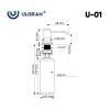 Дозатор Ulgran U-01 (307), терракот