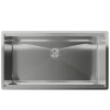 Кухонная мойка Rivelato Rinox 8044 UN нерж.сталь 1 чаши 800*440*200 в комплекте (доска, коландер, ро