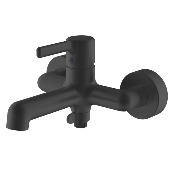 Смеситель для ванны HAIBA HB60814-7, латунь, черный