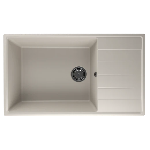 Мойка кухонная ULGRAN Quartz Prima 860-02, лен