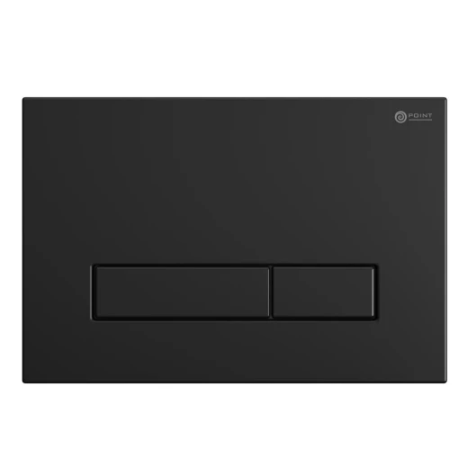 Клавиша смыва для инсталляции Point Меркурий, черная матовая, PN44831BM