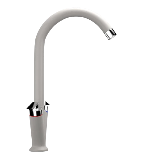 Смеситель для кухни Ulgran U-011-331, белый