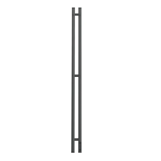 Полотенцесушитель электрический Point Гермес PN13812GB П3 80x1200 диммер справа, графит блеск