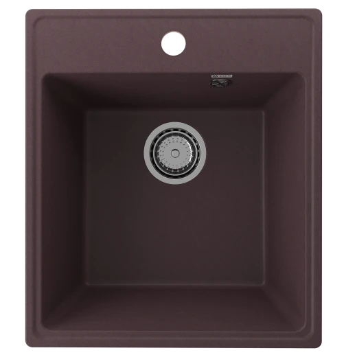 Мойка кухонная ULGRAN Quartz Forte 425-06, трюфель