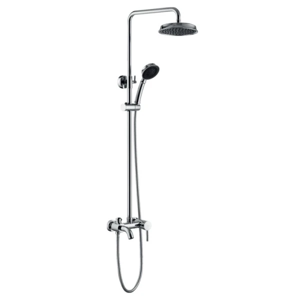 Душевая система HAIBA HB2407, тропический душ, латунь, хром