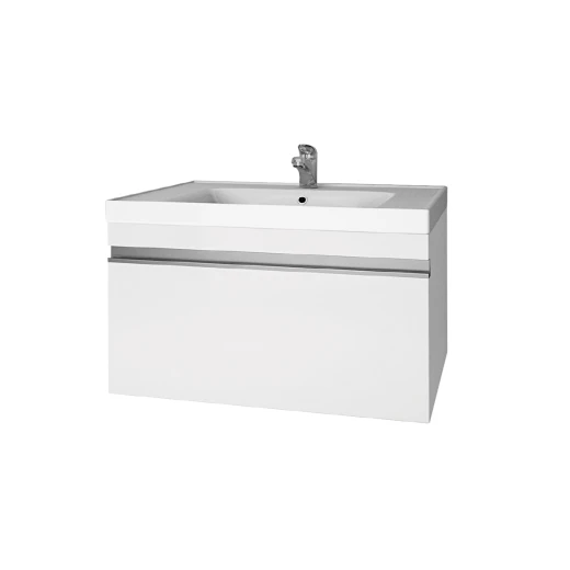 Тумба Dreja.eco Grace 60, белый лак, 1 ящик
