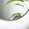 Зеркало Fixsen FX-3090F с подсветкой LED овальное 50х90см., цвет рамы графит