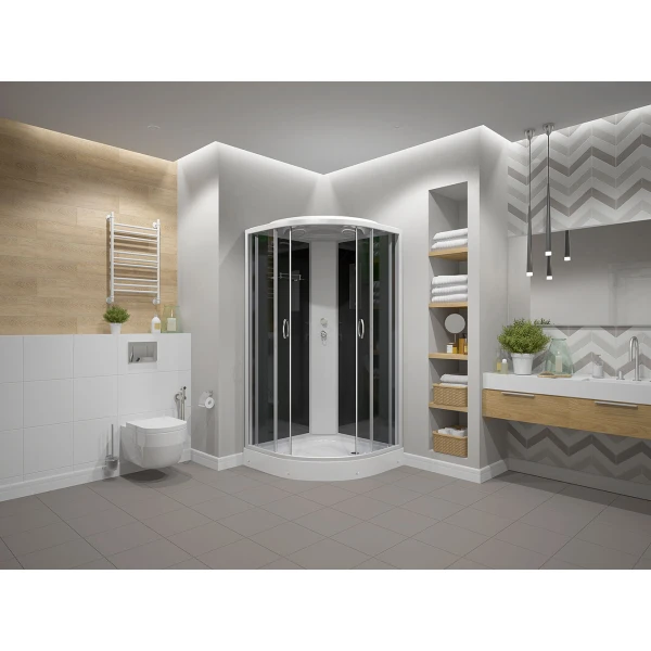 Душевая кабина Erlit ER3508P-C4-RUS (800x800x2150)