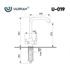 Смеситель для кухни Ulgran U-019-342, графит