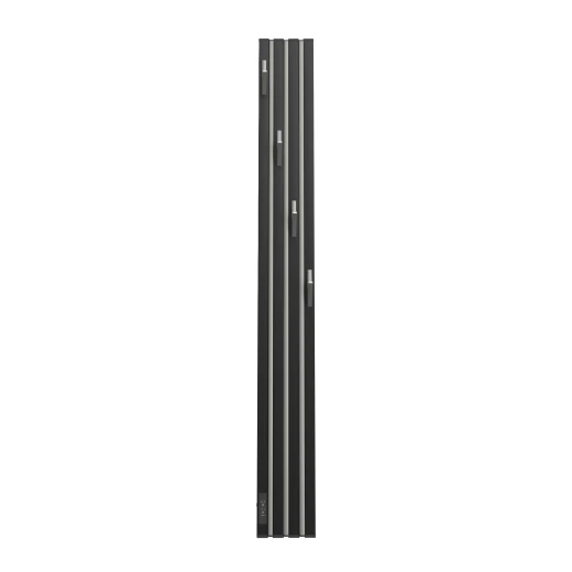 Полотенцесушитель электрический Point Пиано PN19722BGB 150x1200 диммер слева, черный/графит блеск