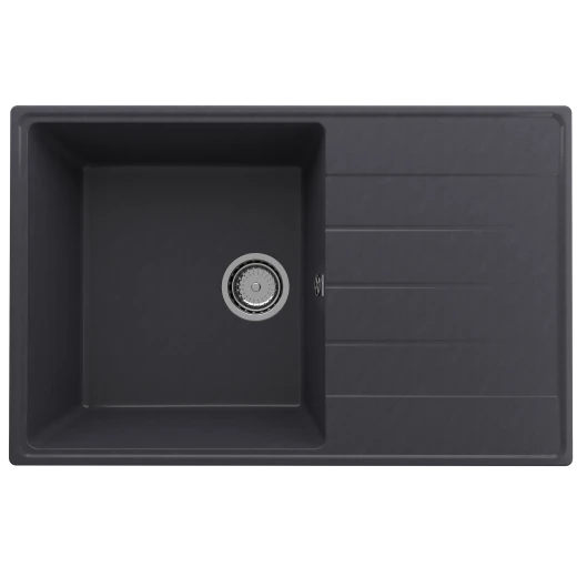 Мойка кухонная ULGRAN Quartz Prima 780-08, космос