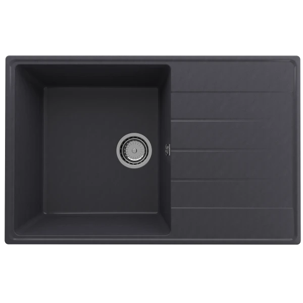 Мойка кухонная ULGRAN Quartz Prima 780-08, космос