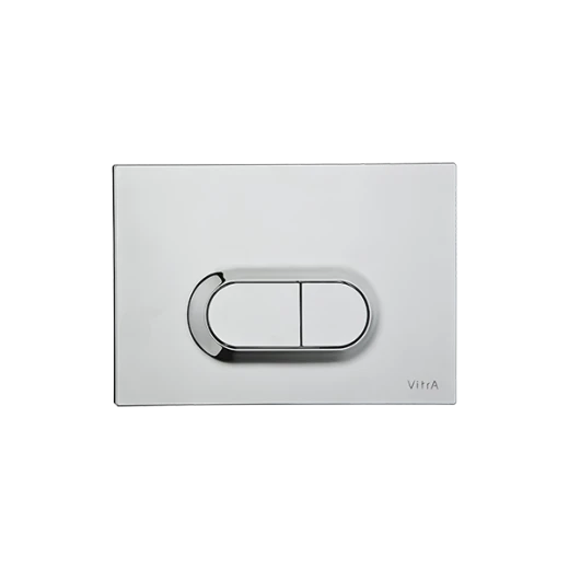 Кнопка смыва VitrA Loop O 740-0940, металлическая, цвет Нержавеющая Сталь