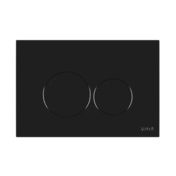 Панель смыва Vitra Origin 740-2450, черный глянцевый