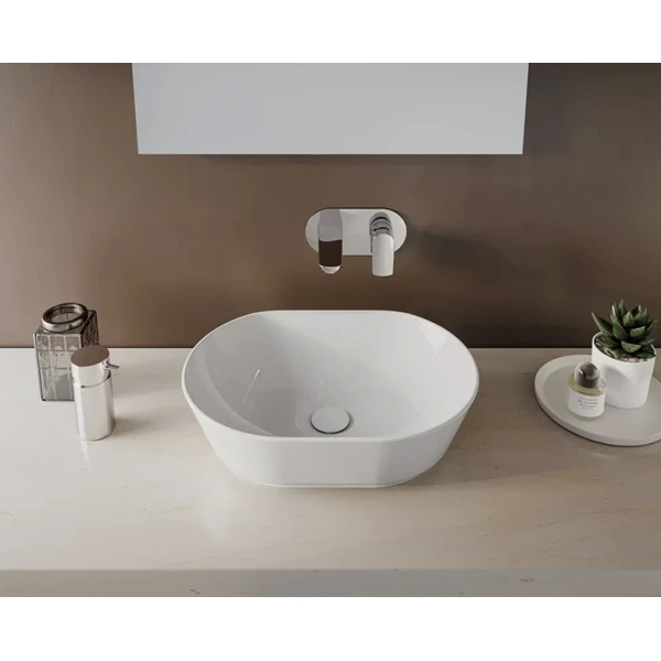 Раковина-чаша Vitra Geo 7427B003-0012, 55cm, цвет белый