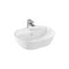 Раковина-чаша Vitra Geo 7428B003-0001, овал 55 cm