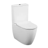 Унитаз-компакт Vitra Sento 9830B003-720Rim-ex back to wall, сиденье тонкое микролифт, механизм 3/6 л