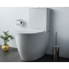 Унитаз-компакт Vitra Sento 9830B003-720Rim-ex back to wall, сиденье тонкое микролифт, механизм 3/6 л