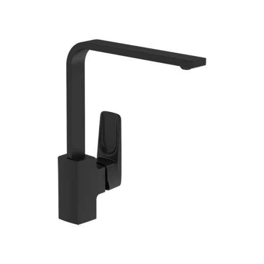Смеситель для кухни VITRA Root Square A4275336EXP глянцевый черный