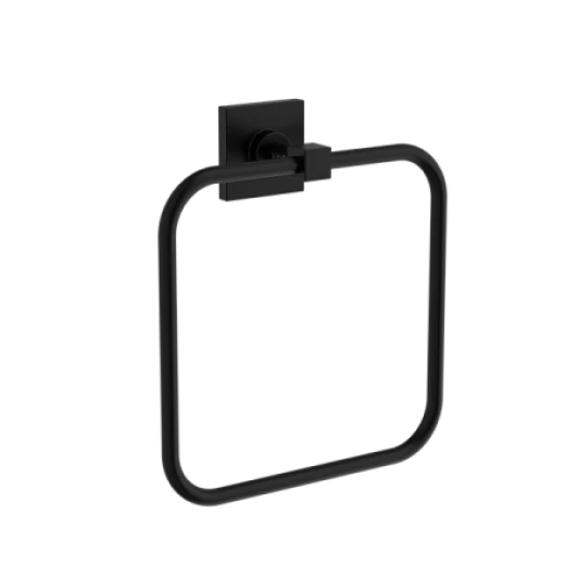 Держатель для полотенец Vitra Root Square A4480336, квадрат, черный матовый
