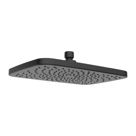 Душевая лейка верхняя Lemark LM8135BL 1-функциональная, прямоугольная 300х200 мм, черная